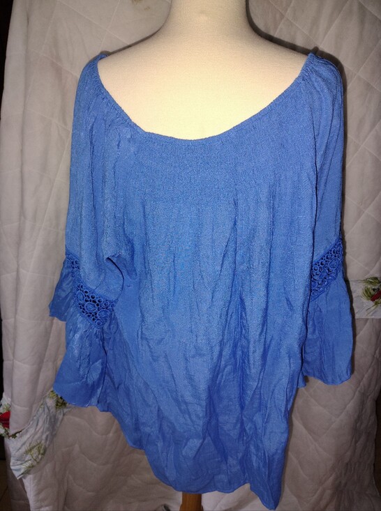 Cato Tops - Cato: Boho Cottage Women’s Top,3/4 Sleeve